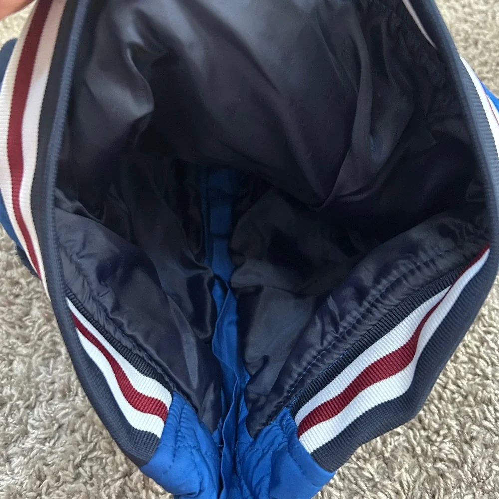Disney Junior Mickey Mouse Toddler Bomber Jacket Quilted‎ Blue 2T